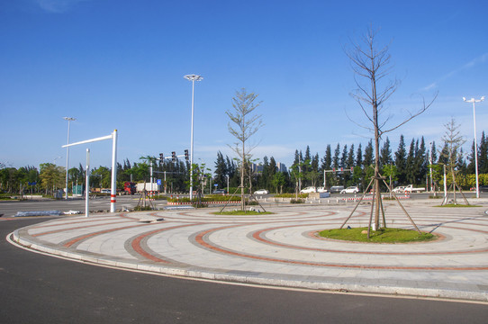 晋江市海滨公园广场设计
