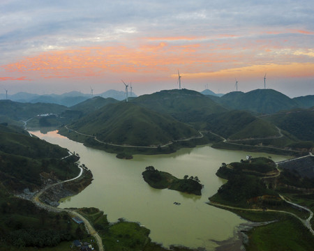 桂林龙胜双岛湖