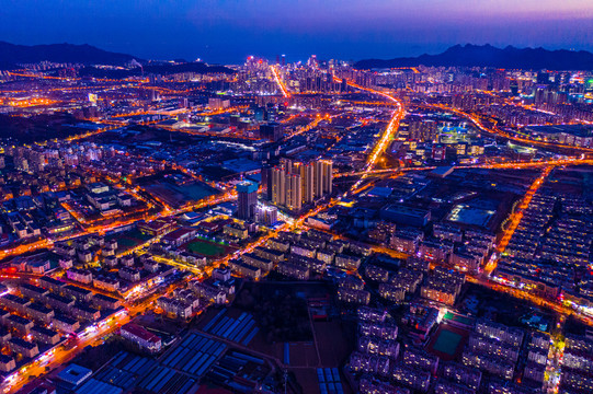 青岛城市夜景