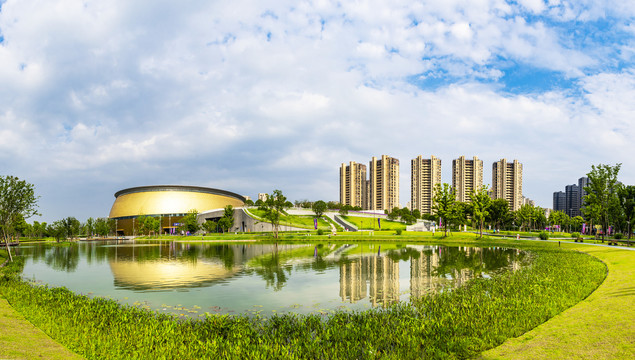 杭州大运河亚运公园高清图