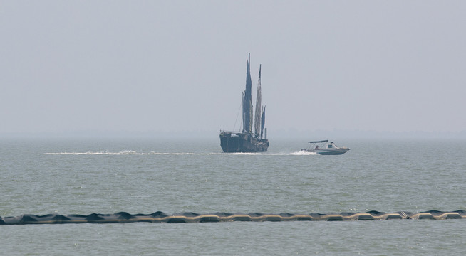 太湖帆船