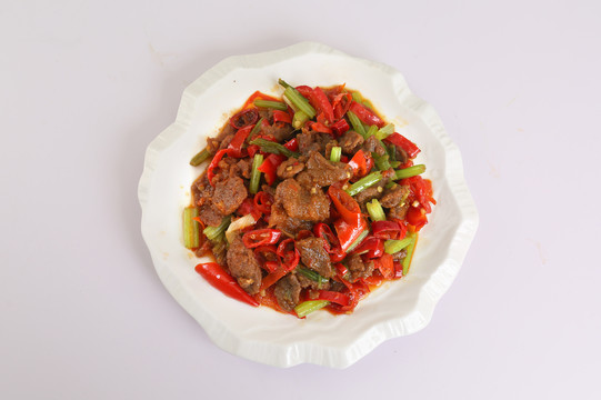 小炒黄牛肉