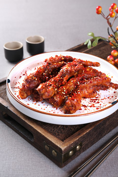 韩式辣鸡爪