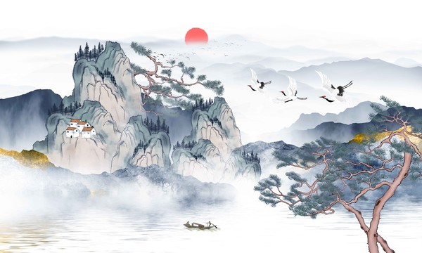 山水画