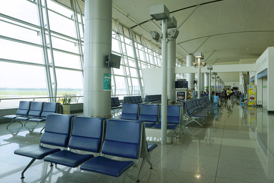越南新山一机场候机厅座椅