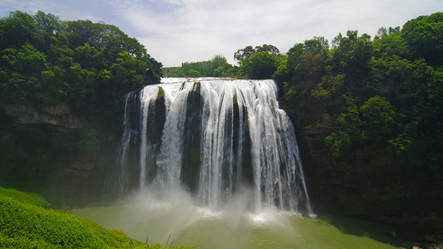 黄果树瀑布风景贵州旅游