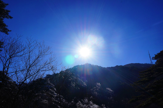 黄山日光