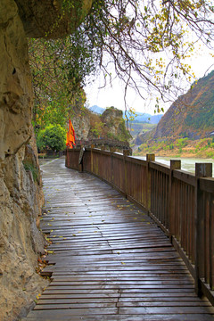 明月峡古栈道