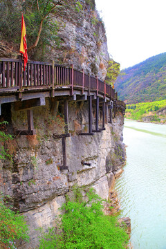 明月峡古栈道