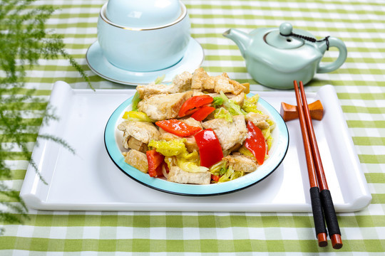 清淡营养白菜炖豆腐