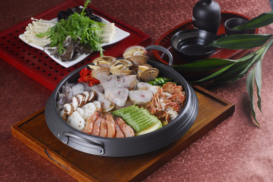韩式鳕鱼海鲜锅