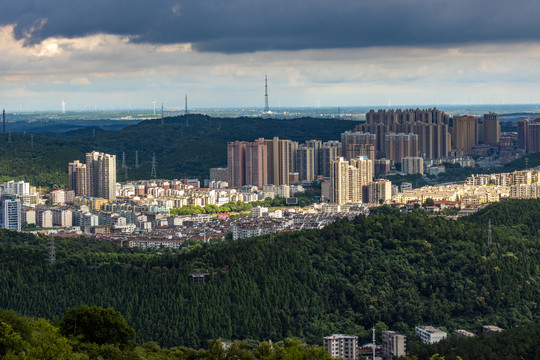 荆门全景