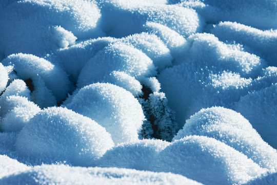 雪地雪包冬季景观