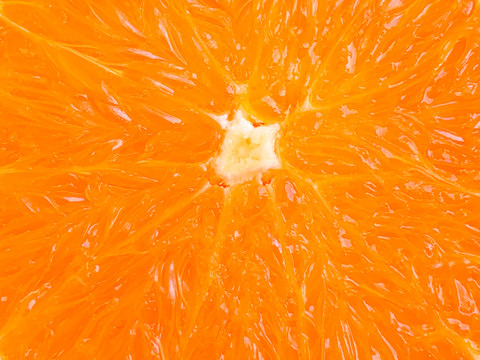 橙子果肉纹理