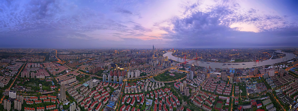 杨浦大桥全景