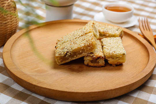 香酥葱油饼