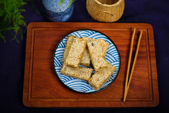 香酥葱油饼