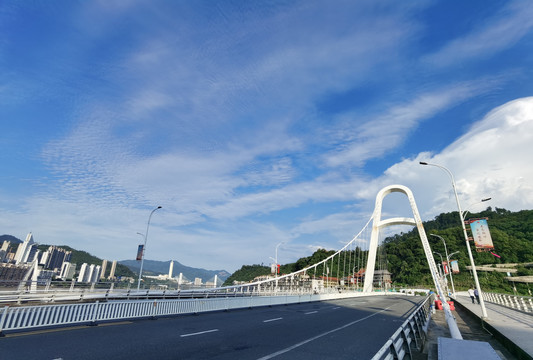 福建省南平市延平城市风光