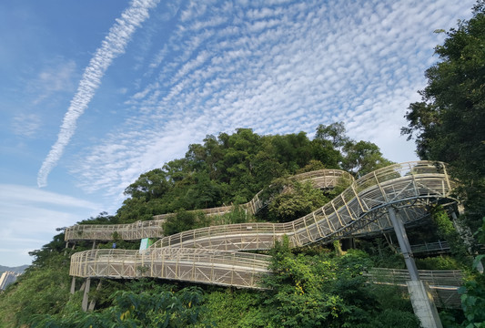 南平九峰山公园风光