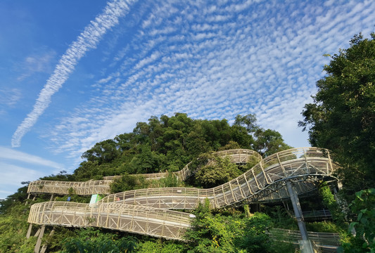 南平九峰山公园风光