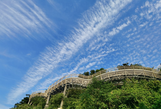 南平九峰山公园风光