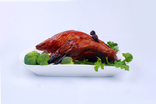 北京烤鸭果木烤鸭