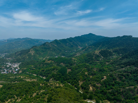 济南锦绣川到柳埠的越野盘山路