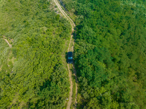 济南锦绣川到柳埠的越野盘山路