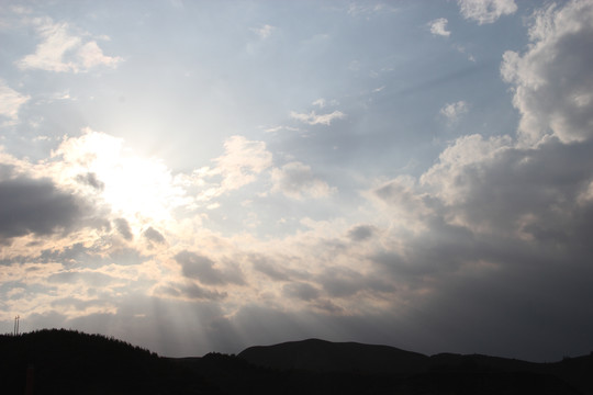 夕阳西下