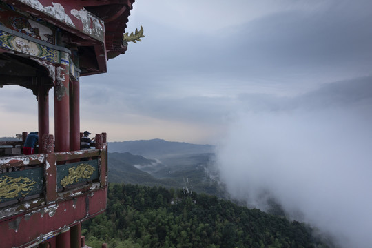 宜宾蜀南竹海龙吟寺自然风光