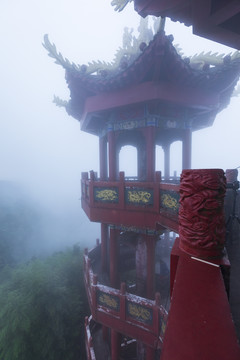 宜宾蜀南竹海龙吟寺自然风光