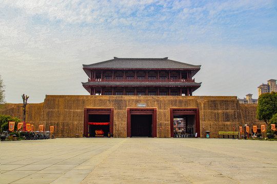 中国汉城风景建筑元素