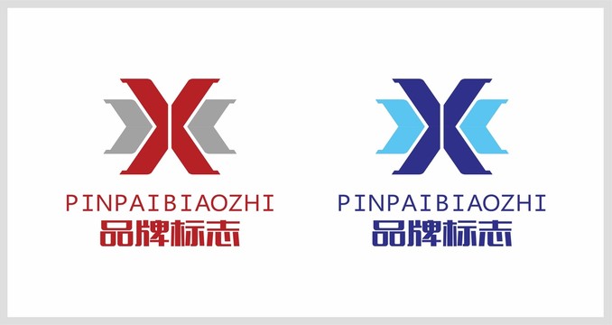 X字母标志