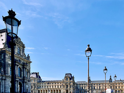 法国卢浮宫雕塑艺风光