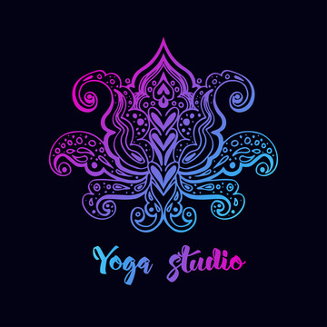 瑜珈工作室logo插图