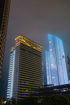 青岛市南区夜景