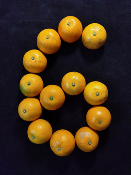 六个柑橘