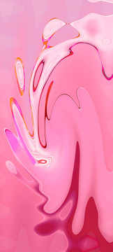 粉色水纹背景