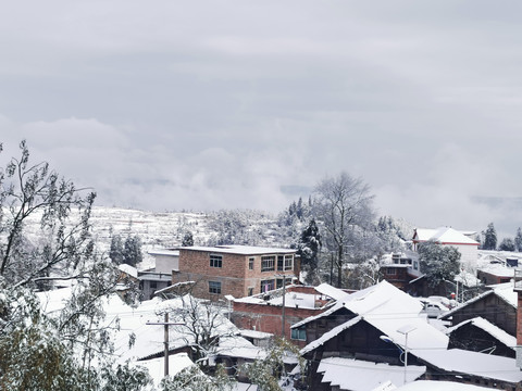 小镇的冬天