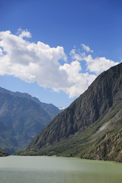 叠溪海子阿坝山川风光