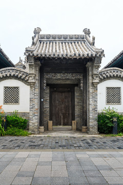 北方中式门楼
