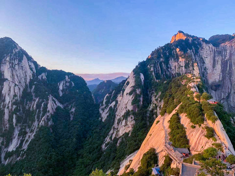 华山登高