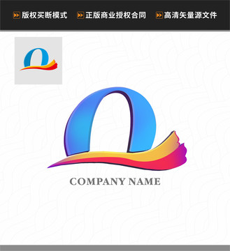 Q字母logo