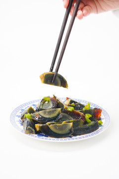 凉拌皮蛋