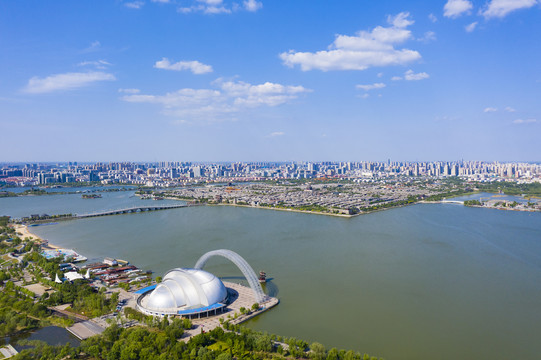 东昌湖风光