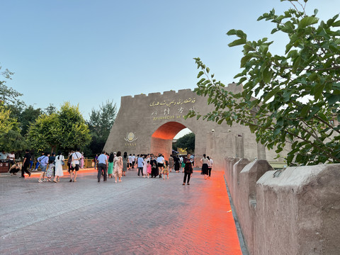 喀什古城大门