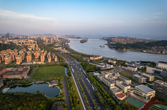 浙江大学舟山校区航拍