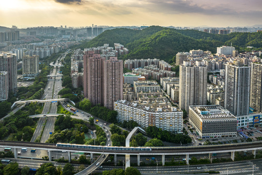 广东省深圳市都市风光