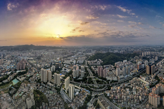 广东深圳市城市风光