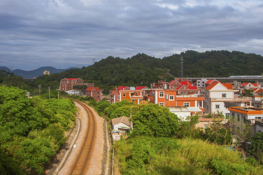 乡村铁路风情